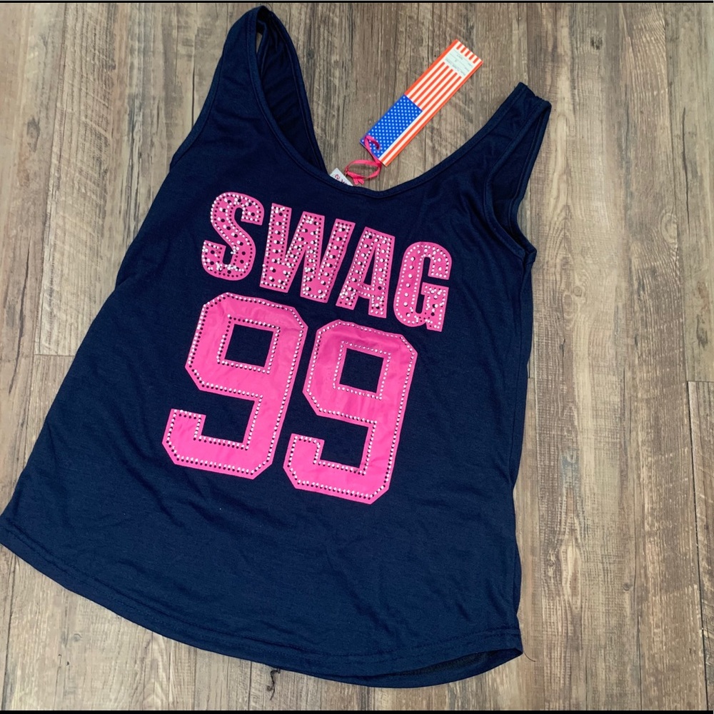❌SOLD❌Navy Blue True Rock Tank